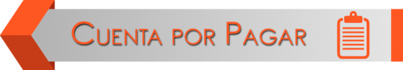 cuenta por pagar